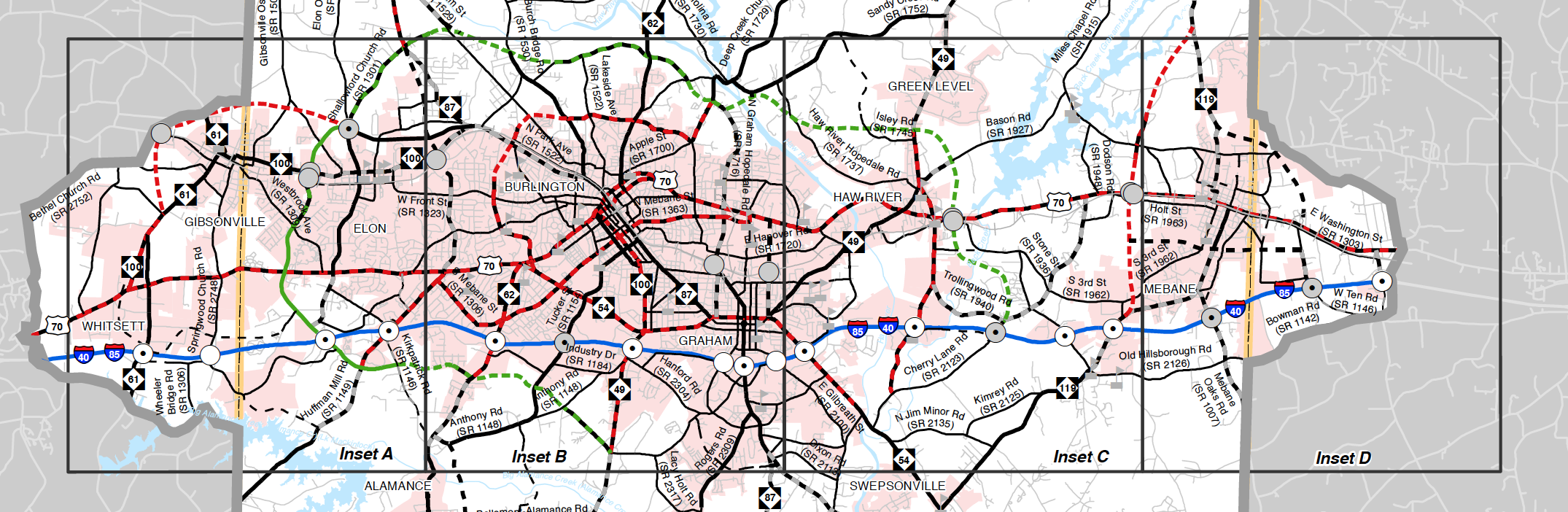 Burlington-Graham MPO > Resources > Mapping & GIS > CTP Index